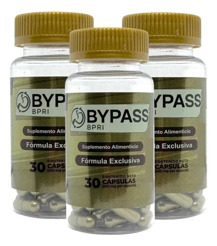 Bypass Dorado Frascos De Caps Bpri Raiz De Tejocote Env O Gratis