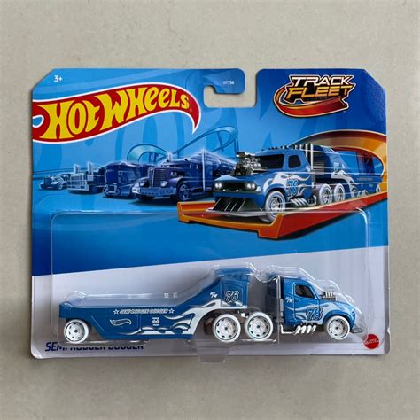 Hot Wheels Semi Rodger Dodger Truck Trailer Track Fleet Star Haulers Super Rigs Hotwheels