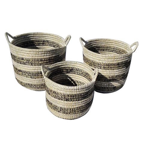 Kans Grass Laundry Basket Shohe International Trading