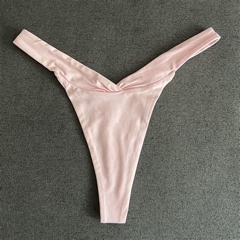 Oh Polly Women S Pink Bikini And Tankini Bottoms Depop