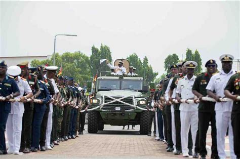 Adm Amoama Hands Over To New Cds Major General Oppong Peprah