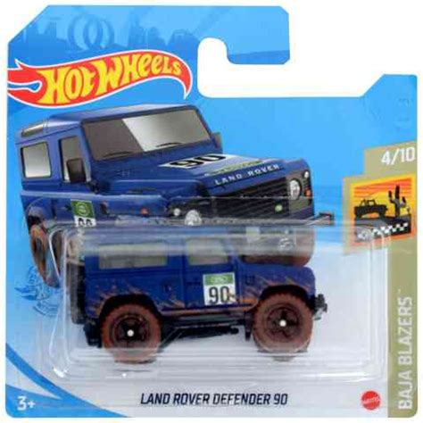 Hot Wheels Land Rover Defender 90 kék kisautó 1 64 Mattel vásárlás a Játékshopban
