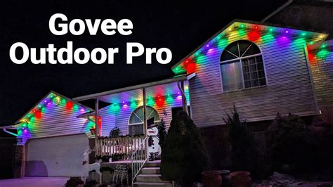 Get The Perfect Christmas Light Fit With Govee Permanent Outdoor Lights