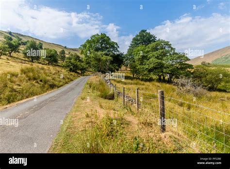 Landscape Brecon Beacons National Park Stock Photo - Alamy