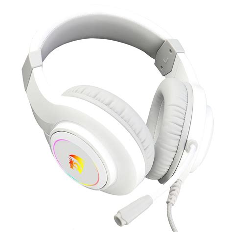 Headset Gamer Redragon Hylas Lunar White Rgb H W Redragon Store