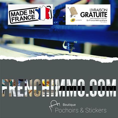 Pochoir sur mesure Fabricant Français FrenchIMMO