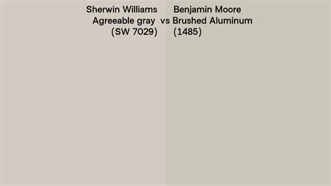 Sherwin Williams Agreeable Gray Sw 7029 Vs Benjamin Moore Brushed