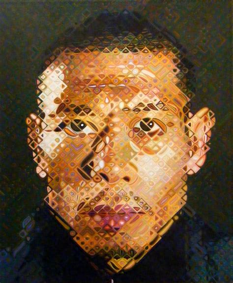 A Man And His Grid Artist Chuck Close Chuck Close Paintings Chuck Close Chuck Close Art