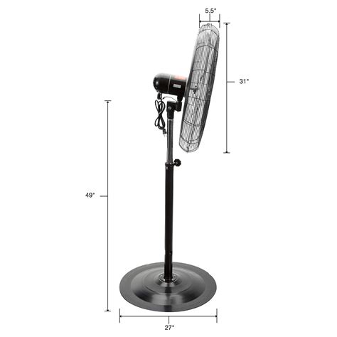 Oemtools Inch High Velocity Indoor Oscillating Pedestal Old