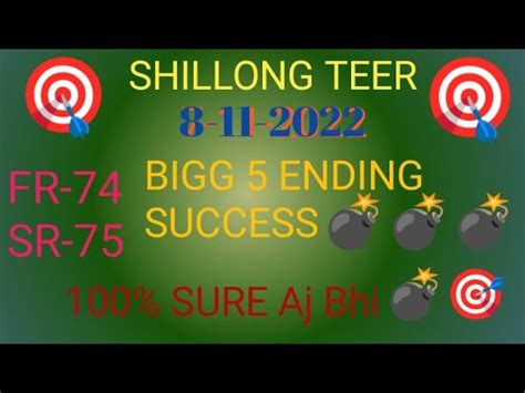 Bigg Hitt Target Shillong Teer Target Sure Shillong