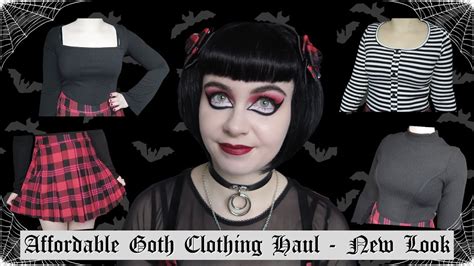 Affordable Winter Gothic Clothing Haul New Look Goth Alternative