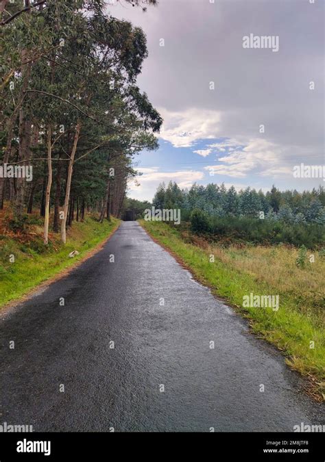 landscapes of pilgrimage camino de santiago Stock Photo - Alamy