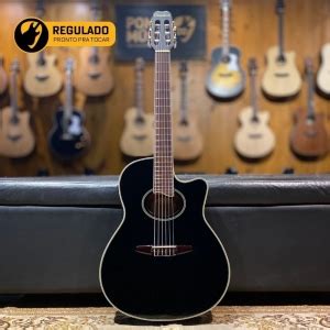 Violão Condor Cn85Bk Cutaway Nylon Elétrico Preto