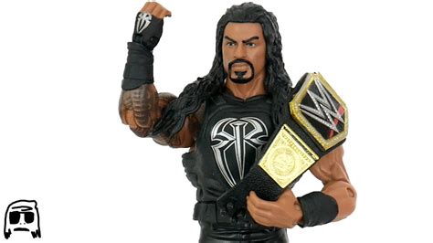 Wwe Roman Reigns Elite 45 Mattel Toy Unboxing And Review Youtube