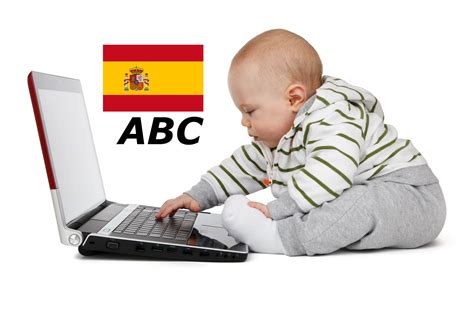 Spanisch Alphabet Lernen Schlaf Baby