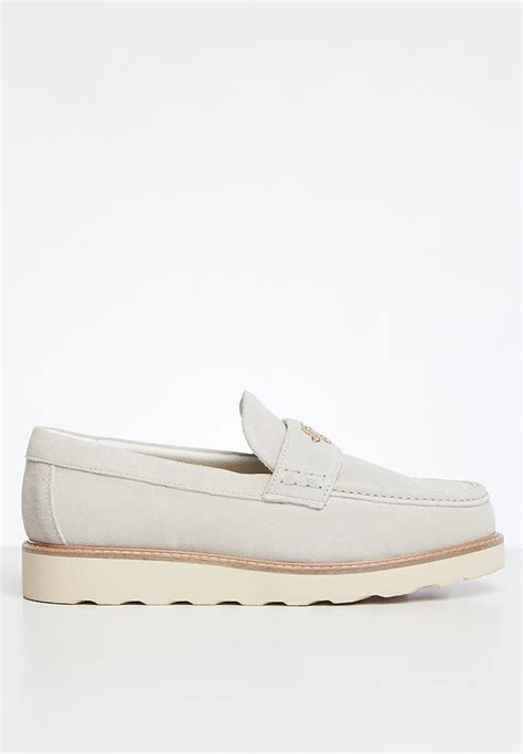 J Douglas Genuine Suede Arctic Jonathan D Slip Ons And Loafers