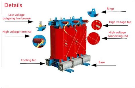 2000 Kva SCB 0 8kv Epoxy Resin Casting Dry Type Hv Power Distribution