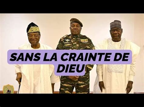 Crise BéninTalon Niger Tiani le Bénin a posé des actes qui ne