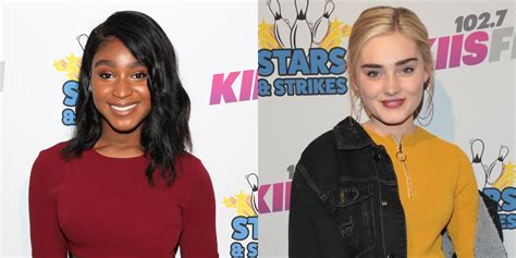 Normani Meg Donnelly Step Out For Stars Strikes Event In La