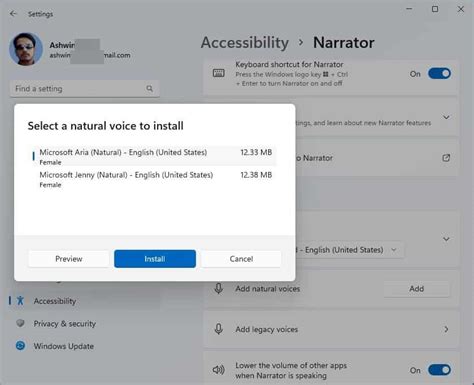 Windows 11 Insider Preview Build 22543 Brings Natural Voices For The