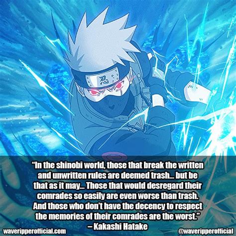 25 Kakashi Hatake Quotes That Will Make You Think