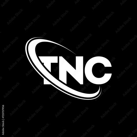 TNC logo. TNC letter. TNC letter logo design. Initials TNC logo linked ...