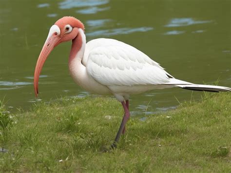 Premium AI Image American White Ibis Eudocimus Albus