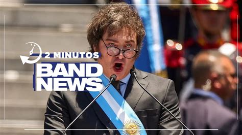 BandNews Em 2 Minutos 12 04 24 Noite Milei Oferece Ajuda A Elon Musk