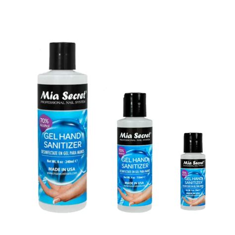 Gel Hand Sanitizer Mia Secret Ykmania Nails Shop