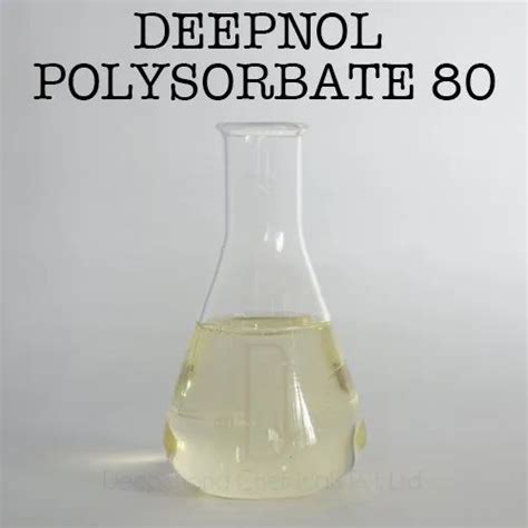 Polysorbate Polyoxyethylene Sorbitan Monooleate Latest Price