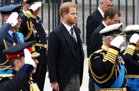 Why Didn T Prince Harry Salute At The Queen S Funeral