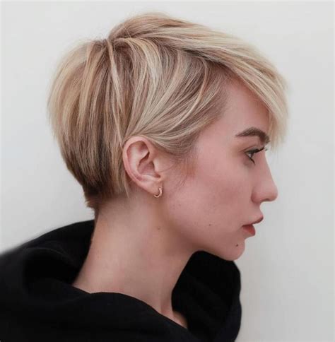 Best Short Haircuts And Hairstyles For Fine Hair Short Ombre Hair