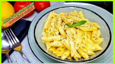 Quattro Formaggi Penne Pasta Restaurant Recipe Youtube