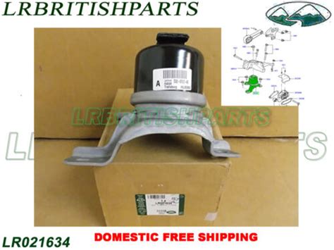GENUINE LAND ROVER ENGINE MOUNT INSULATOR LR2 OEM NEW LR021634 | eBay ...