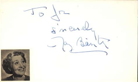 Fran Bennett Actress Giant Signed 3 X 5 Index Card Ebay