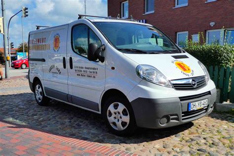 Opel Vivaro Vom Maler ELWERT Steht Im September 2018 In Heiligenhafen