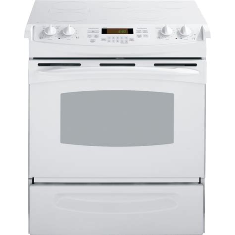 Ge Profile 30 In Smooth Surface 5 Element 44 Cu Ft Self Cleaning Slide In Electric Range True