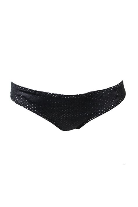 Rachel Rachel Roy Black Laser Mesh Hipster Bikini Bottom XS EBay