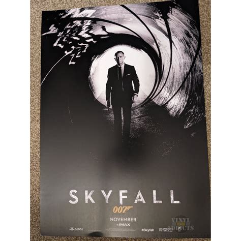 James Bond - Skyfall - A3 Poster - Vinyl Addicts