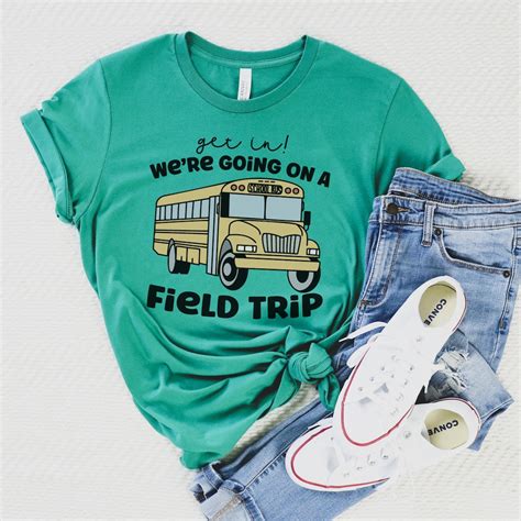 Field Trip Day Tshirt Field Trip Shirt Chaperone Shirt - Etsy