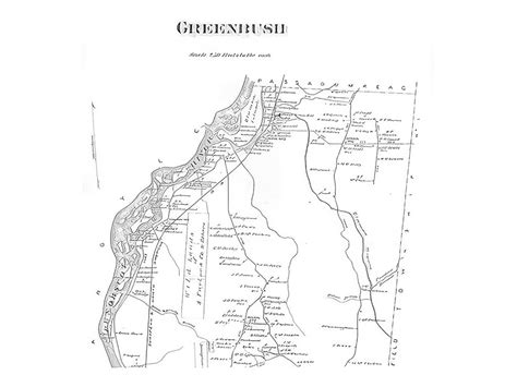 The Town of Greenbush located in Penobscot County, Maine