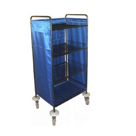 Купить тележку для хранения и транспортировки белья разборную Стэлс