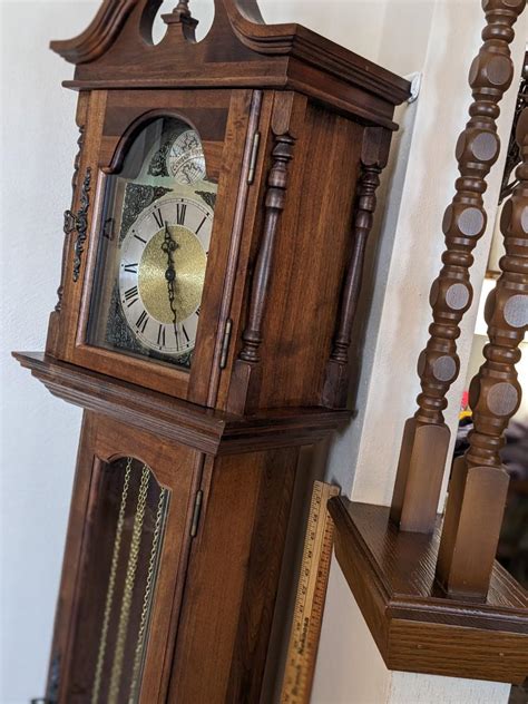 Vintage Emperor Grandfather Clock Model Estatesales Org