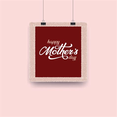 Happy Mothers Day Typography Design 24452719 Vector Art At Vecteezy