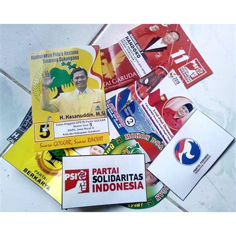 Jual Stiker Pemilu Pilkada Caleg Indonesia Shopee Indonesia