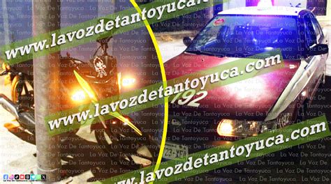 Motociclista Intent Rebasar Un Taxi Y Se Impact Contra Ste Diario