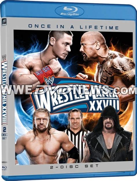 EXCLUSIVE: WWE WrestleMania 28 (XXVIII) DVD & Blu-ray Covers [HQ ...