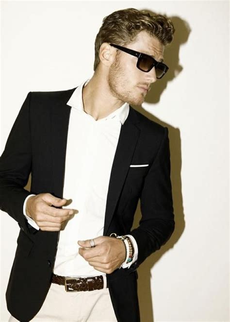 A Well Fitting Black Blazer Is A Must In Every Mans Wardrobe Great For Dressing Up The