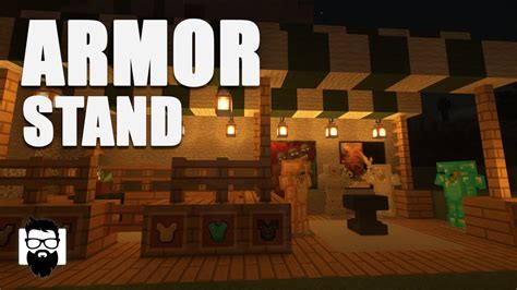 Minecraft Vanilla 16.1 - BUILDING THE ARMOR SHOP - YouTube