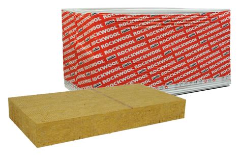 ROCKWOOL Laine de roche Ecorock 1 2x0 6 ép 140 mm R 3 85 m² K W